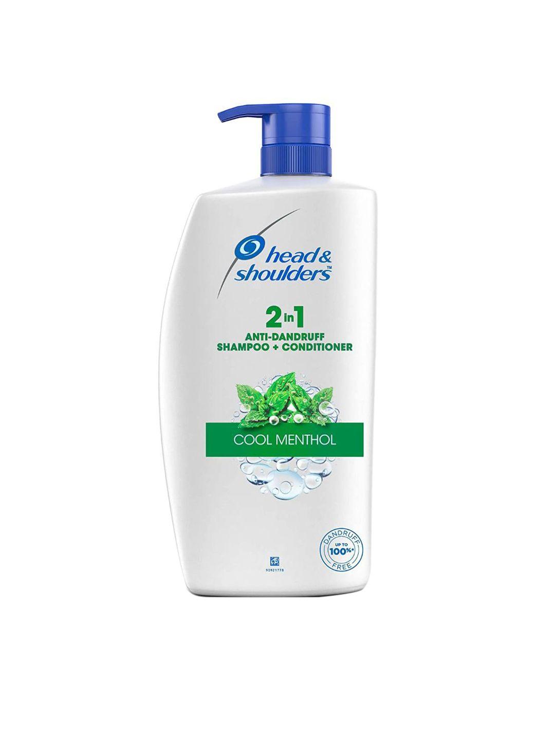 head & shoulders cool menthol 2-in-1 anti dandruff shampoo + conditioner - 1 litre