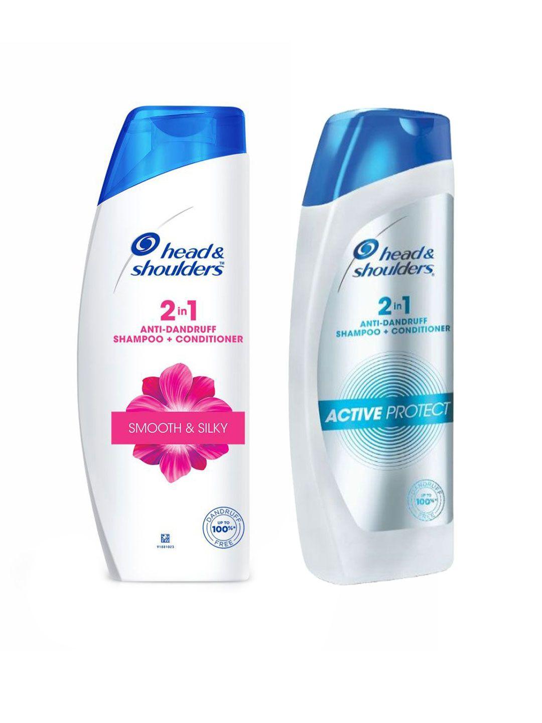 head & shoulders set of 2 anti dandruff 2-in-1 shampoo & conditioner