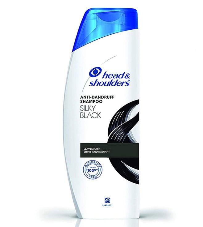 head & shoulders silky black anti-dandruff shampoo - 340 ml