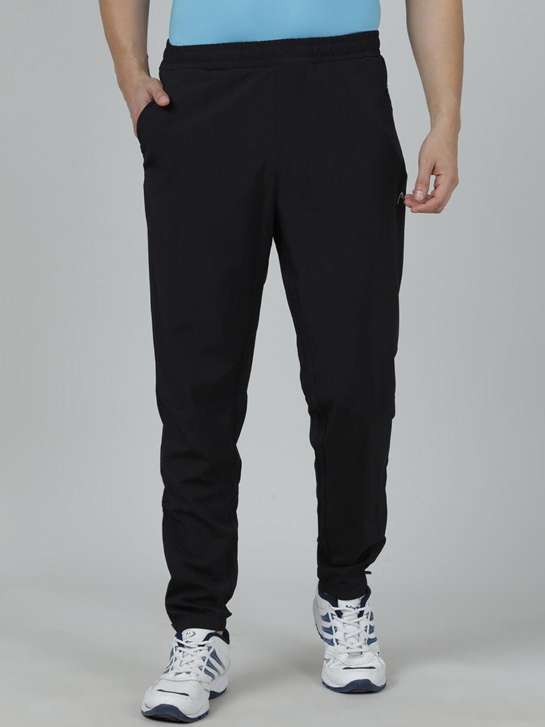 head men slim fit mid-rise joggers