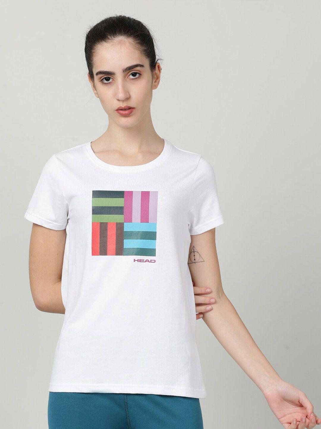 head women cotton printed t-shirt