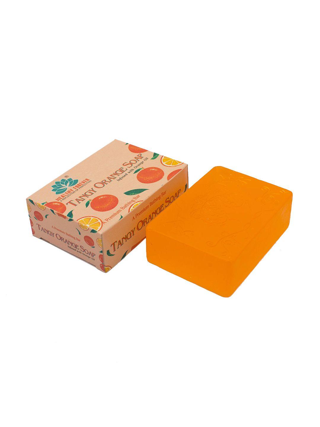 healthy forever pure tangy orange soap