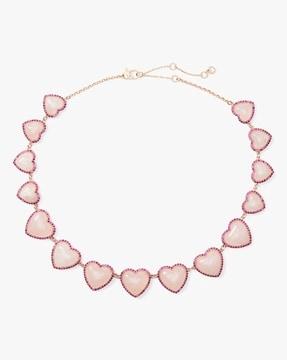 heart of hearts statement necklace