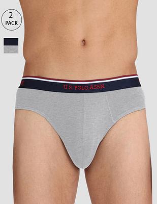 heathered cotton i666 briefs - pack of 2