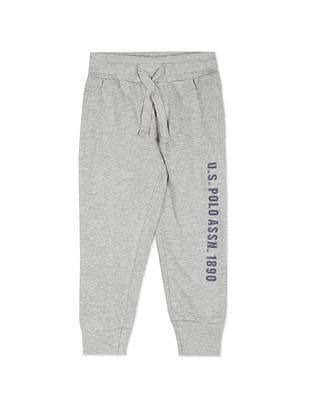 heathered mid rise joggers