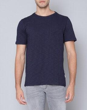 heathered  slim fit crew-neck t-shirt