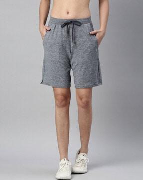 heathered bermuda shorts