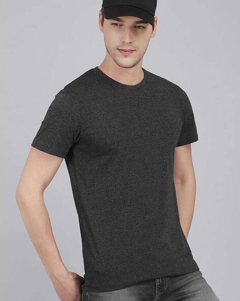 heathered crew-neck t-shirt