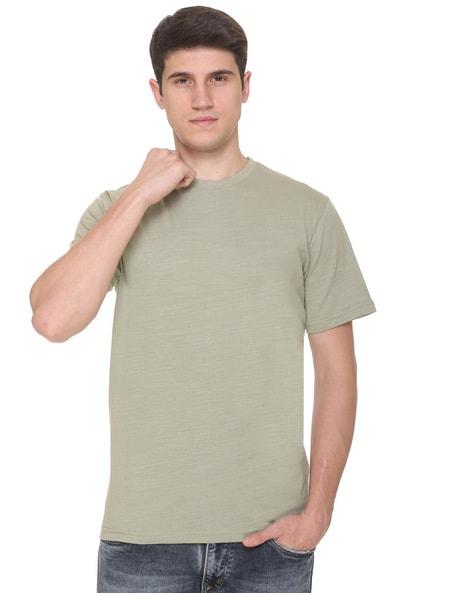 heathered crew-neck t-shirt