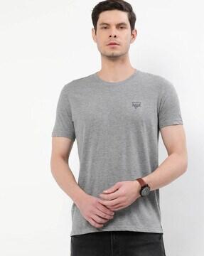 heathered crew-neck t-shirt