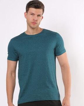 heathered crew-neck t-shirt