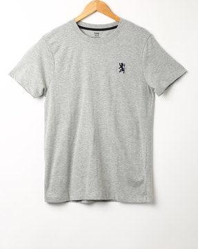 heathered crew-neck t-shirt