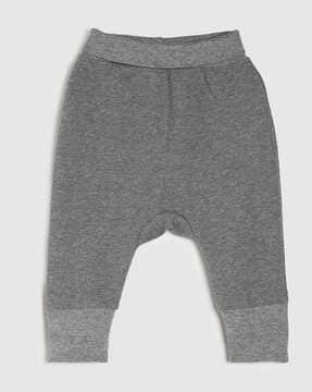 heathered expandable trackpants