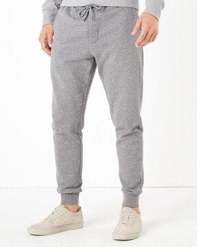 heathered jogger pants