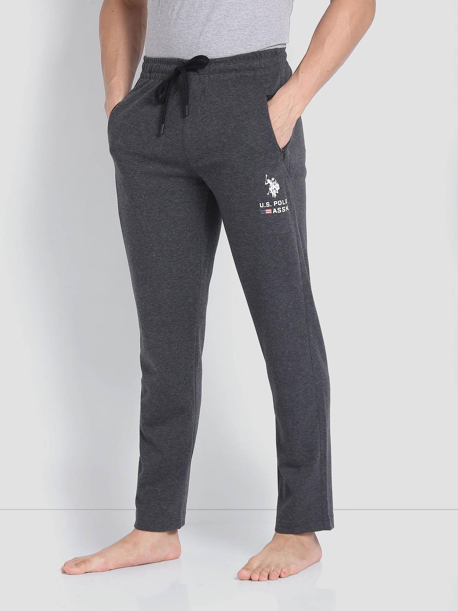 heathered lr006 lounge track pants grey