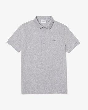 heathered polo t-shirt