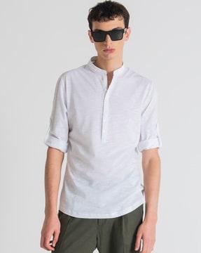 heathered regular fit t-shirt