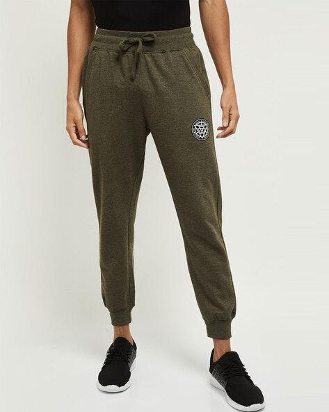 heathered relaxed fit jogger pant