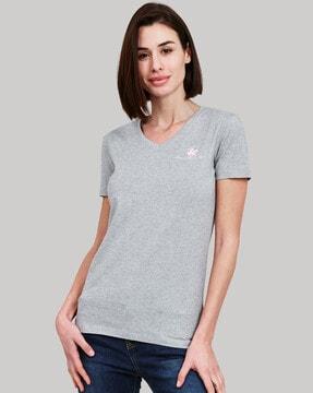 heathered relaxed fit t-shirt