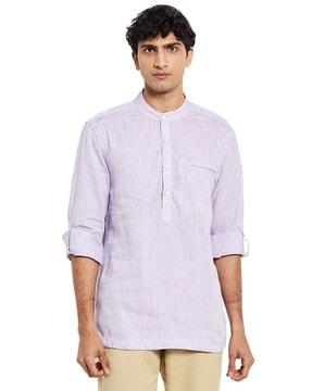 heathered short kurta