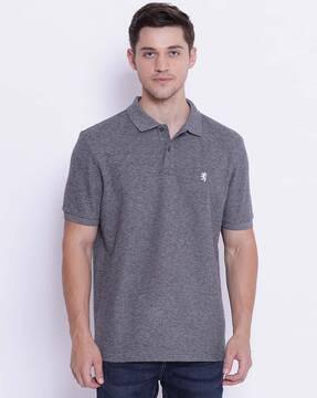 heathered short sleeves t-shirt