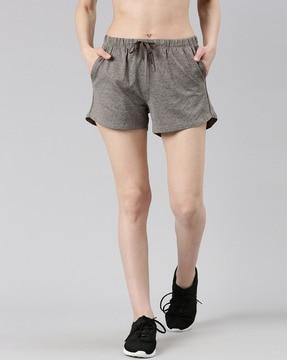 heathered shorts