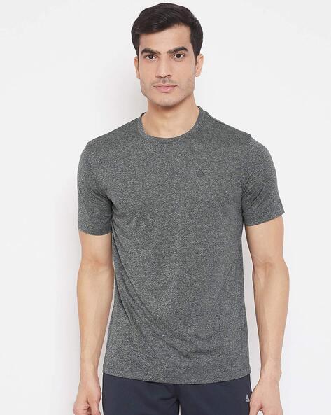 heathered slim fit crew-neck t-shirt