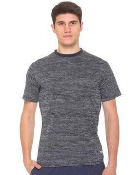 heathered slim fit crew-neck t-shirt