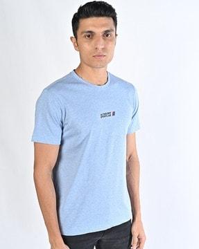 heathered slim fit crew-neck t-shirt