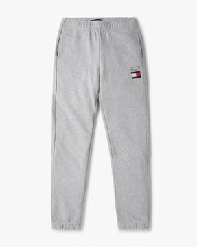 heathered straight fit sweatpants