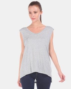 heathered tank top