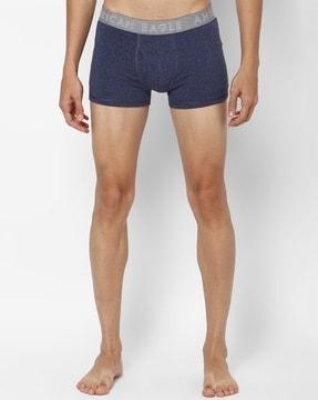 heathered trunks with elasticated waist