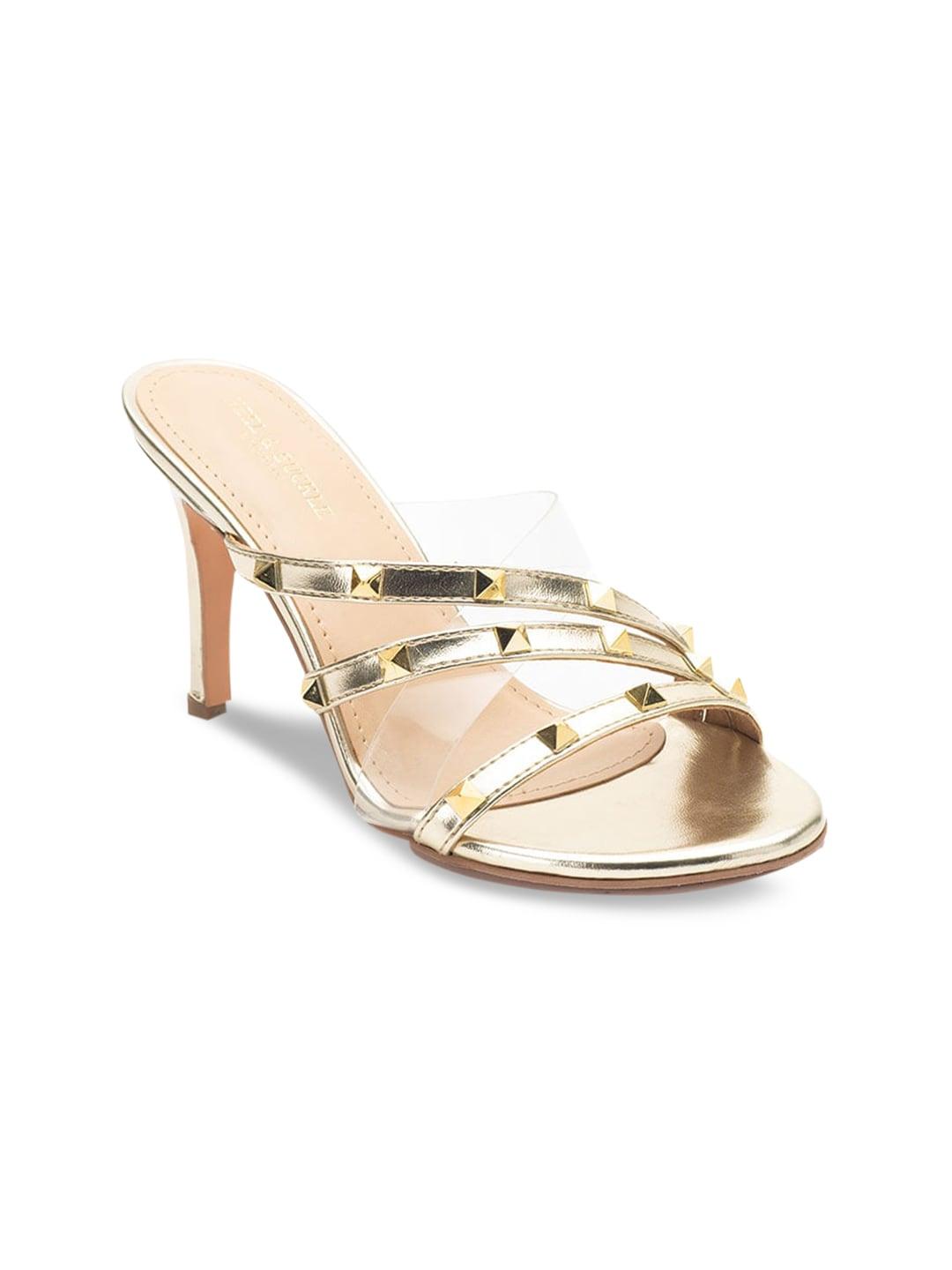 heel-&-buckle-london-gold-toned-embellished-leather-party-sandals