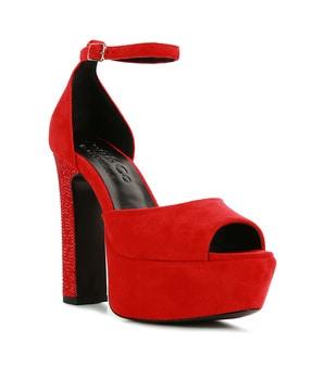 heeled-sandals-with-suede-upper
