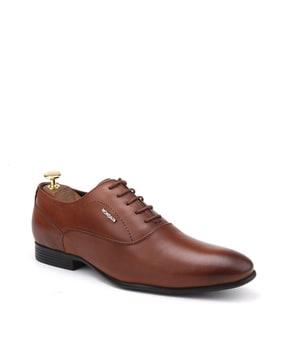 heeled derbys with lace fastening detail