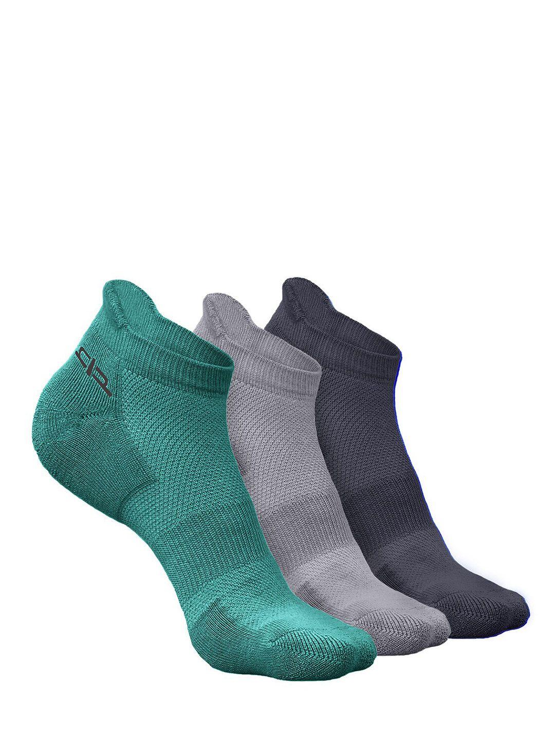 heelium men pack of 3 patterned ankle length socks