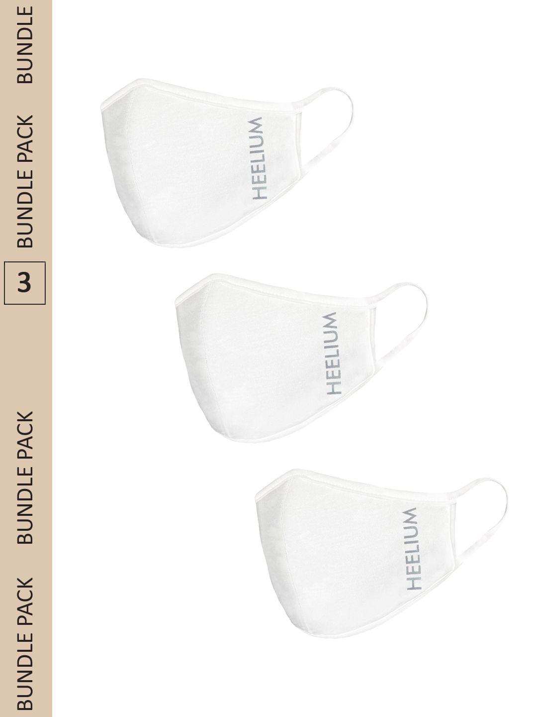 heelium pack of 3 reusable cloth face mask