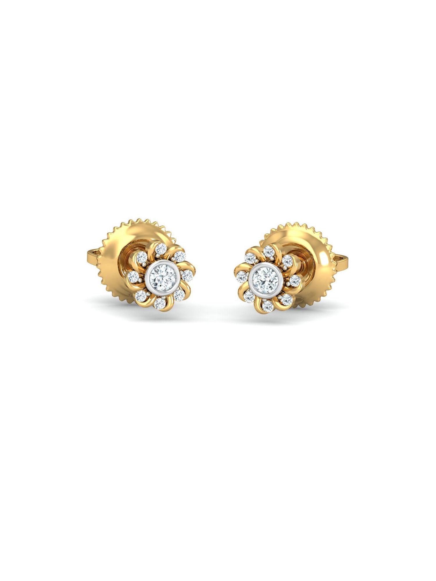 helit stud earrings 18k gold