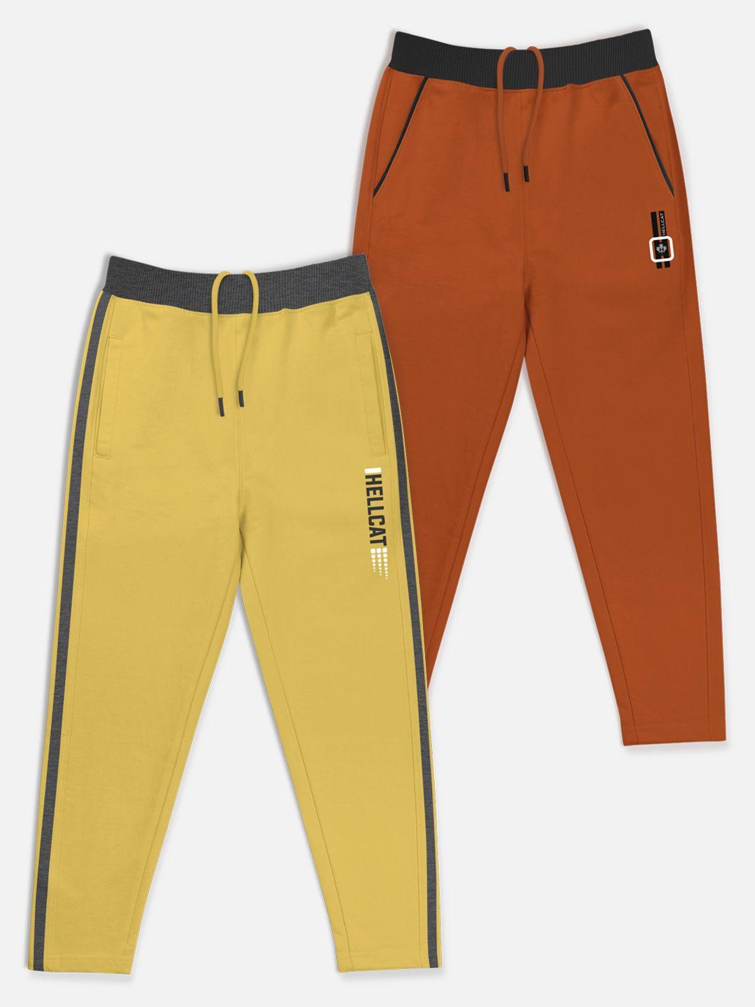 hellcat boys  pack of 2 solid  track pants