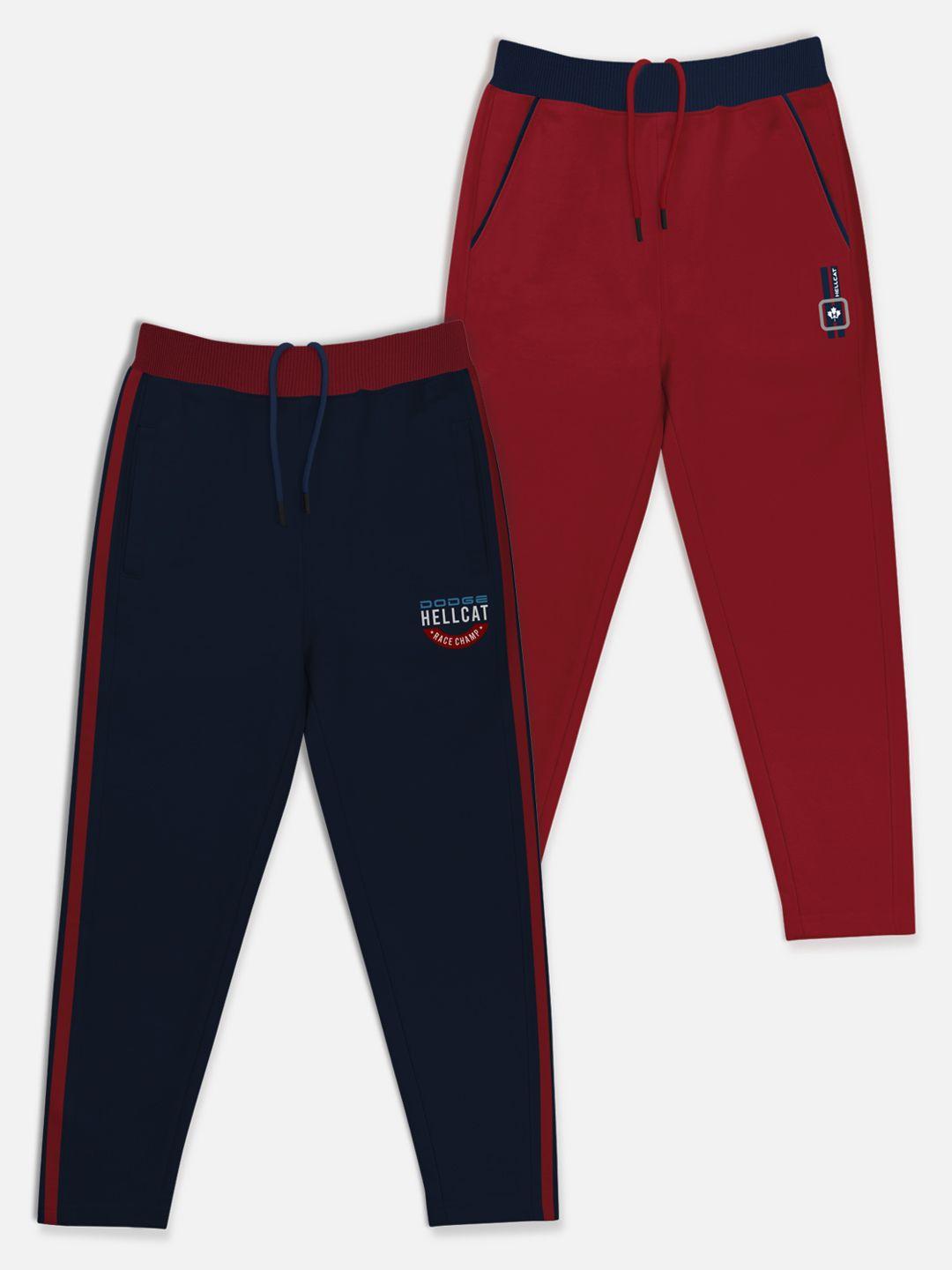 hellcat boys pack of 2 solid track pants