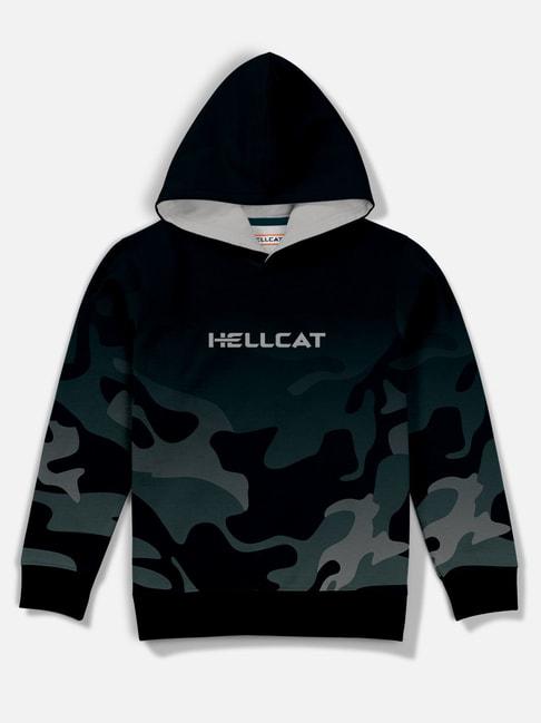 hellcat multicolor printed full sleeves sweatshirt