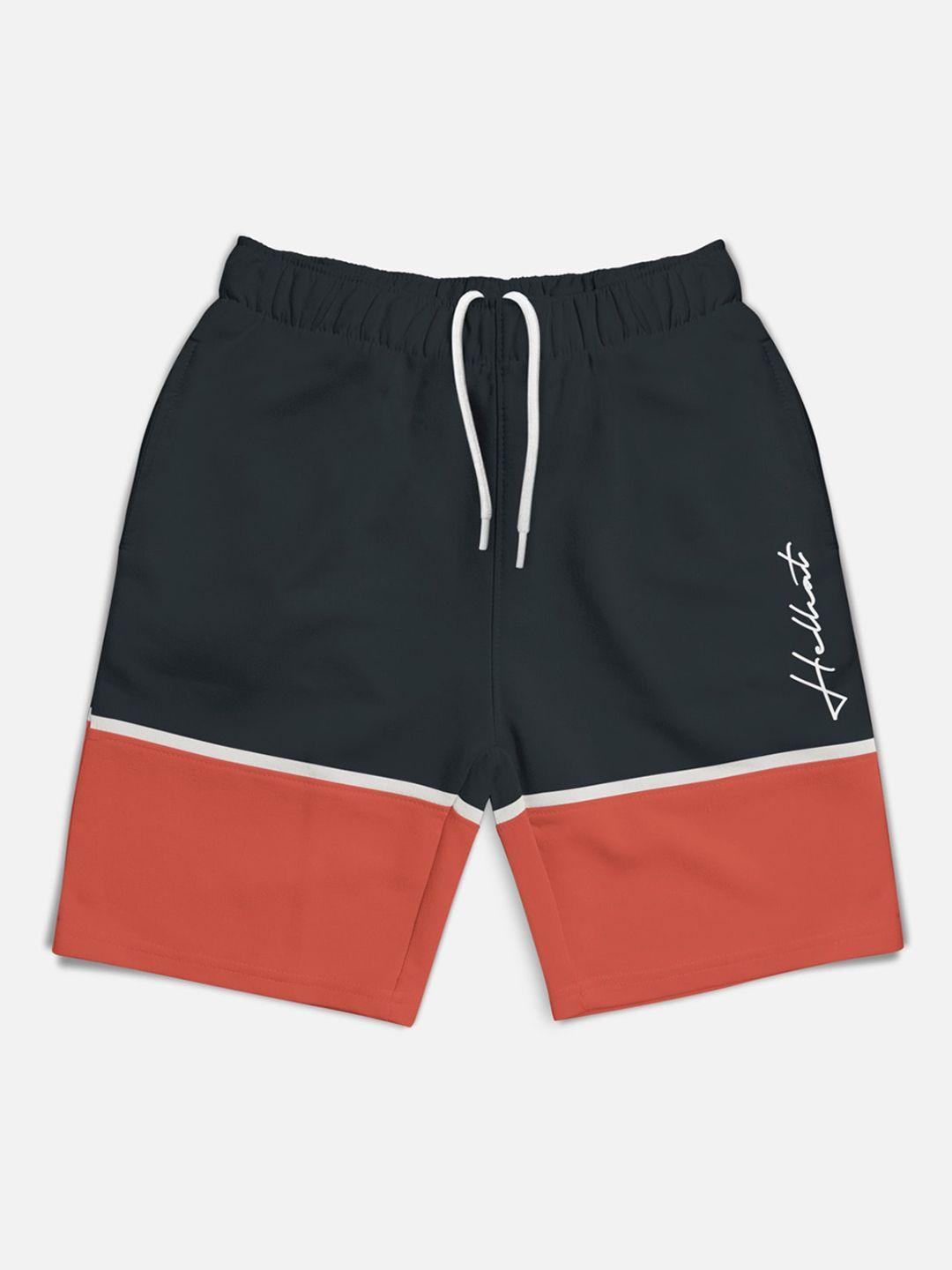 hellcat boys colourblocked sports shorts technology