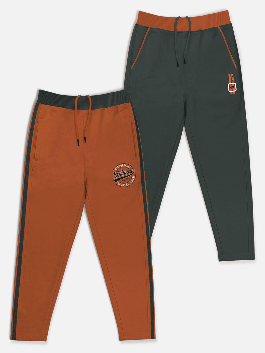 hellcat boys pack of 2 solid track pants