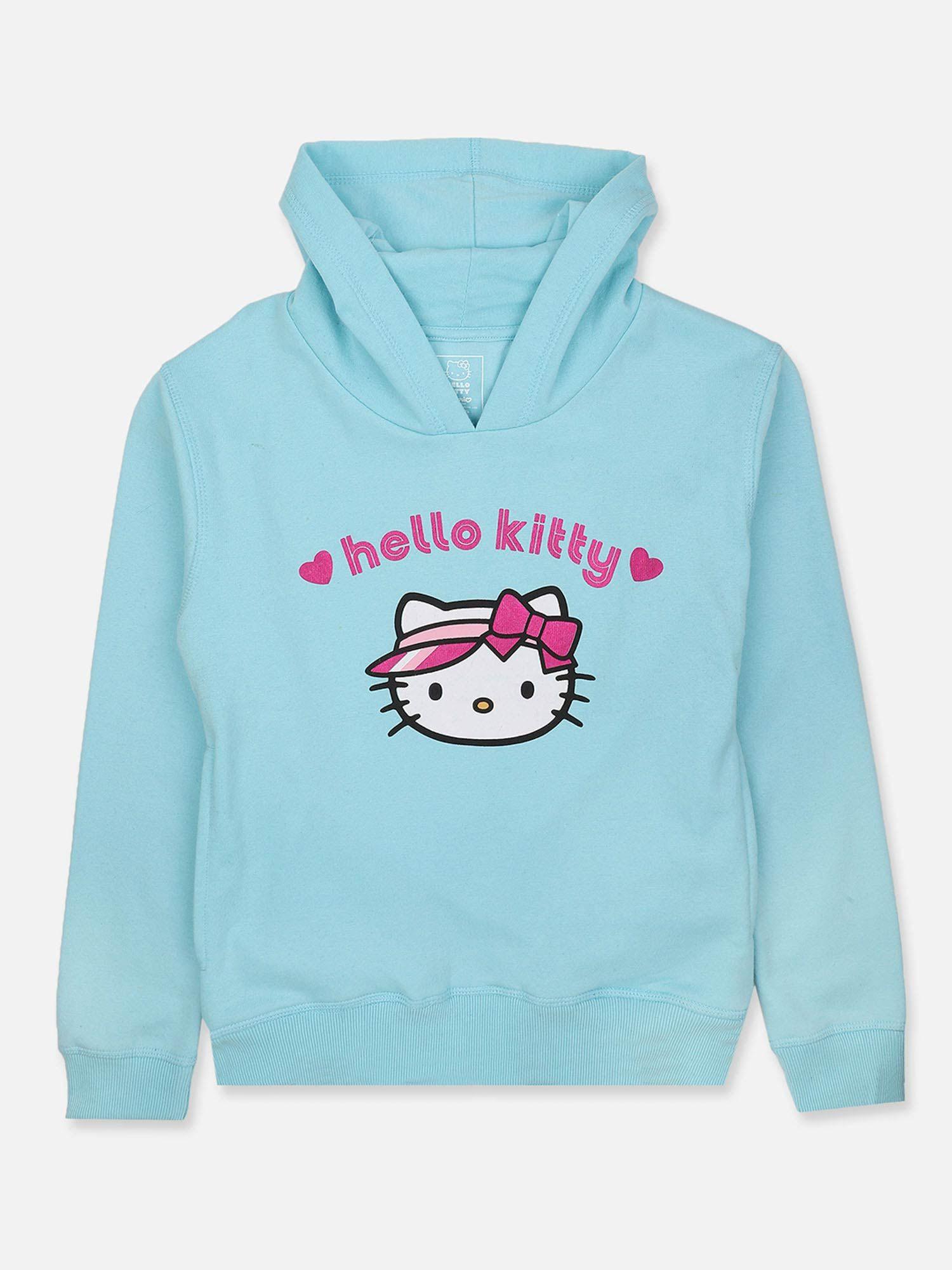hello kitty featured hoodie for girls