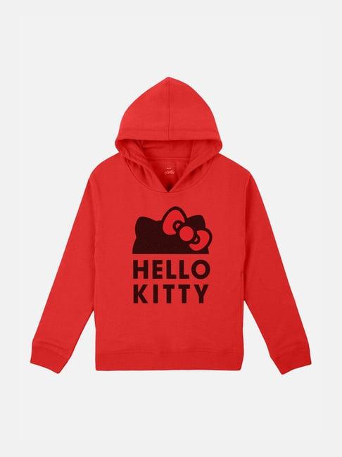 hello kitty printed sweatshirt for kids girls