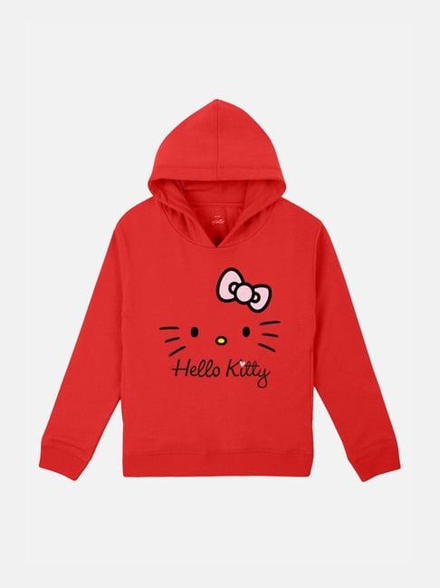 hello kitty printed sweatshirt for kids girls