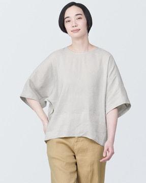 hemp rayon blouse