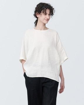 hemp rayon blouse