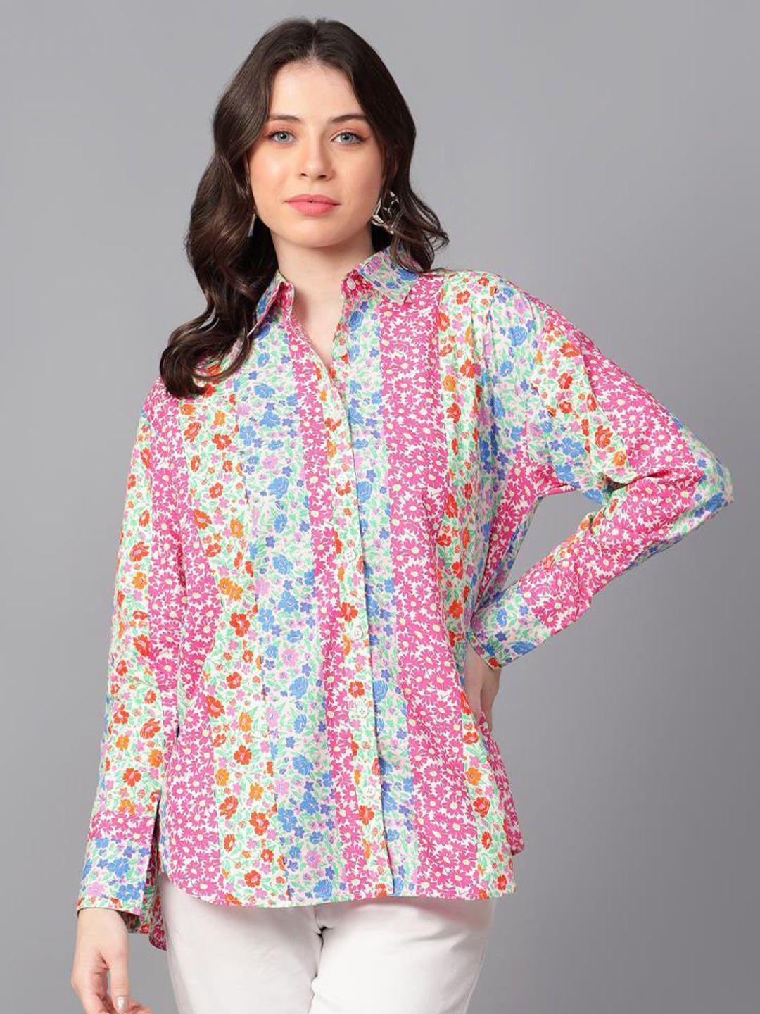 hencemade women multicoloured comfort shirt