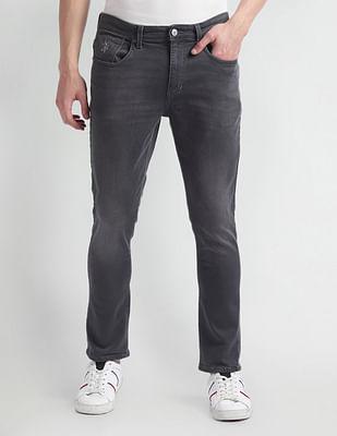 henry cropped fit grey jeans